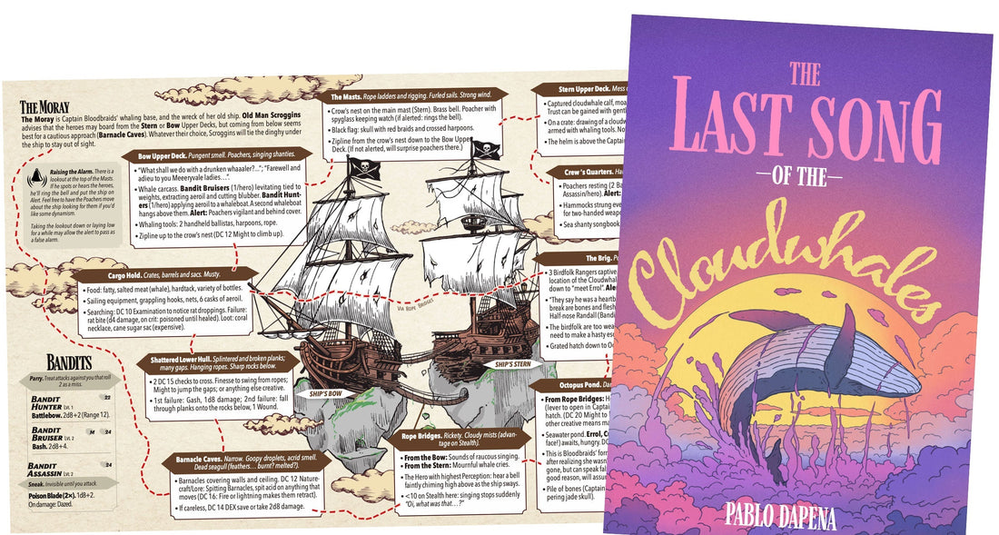 🏴‍☠️ Yarrr Here Be a New Adventurrrre: The Last Song of the Cloudwhales