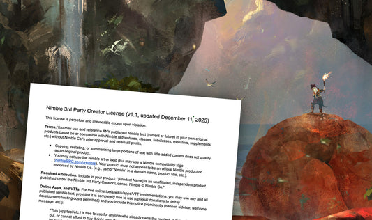 Nimble 3rd Party Creator License Update!