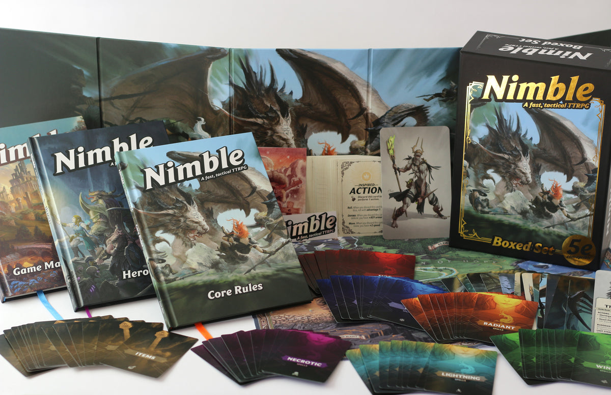 Nimble Boxed Set – Nimble TTRPG