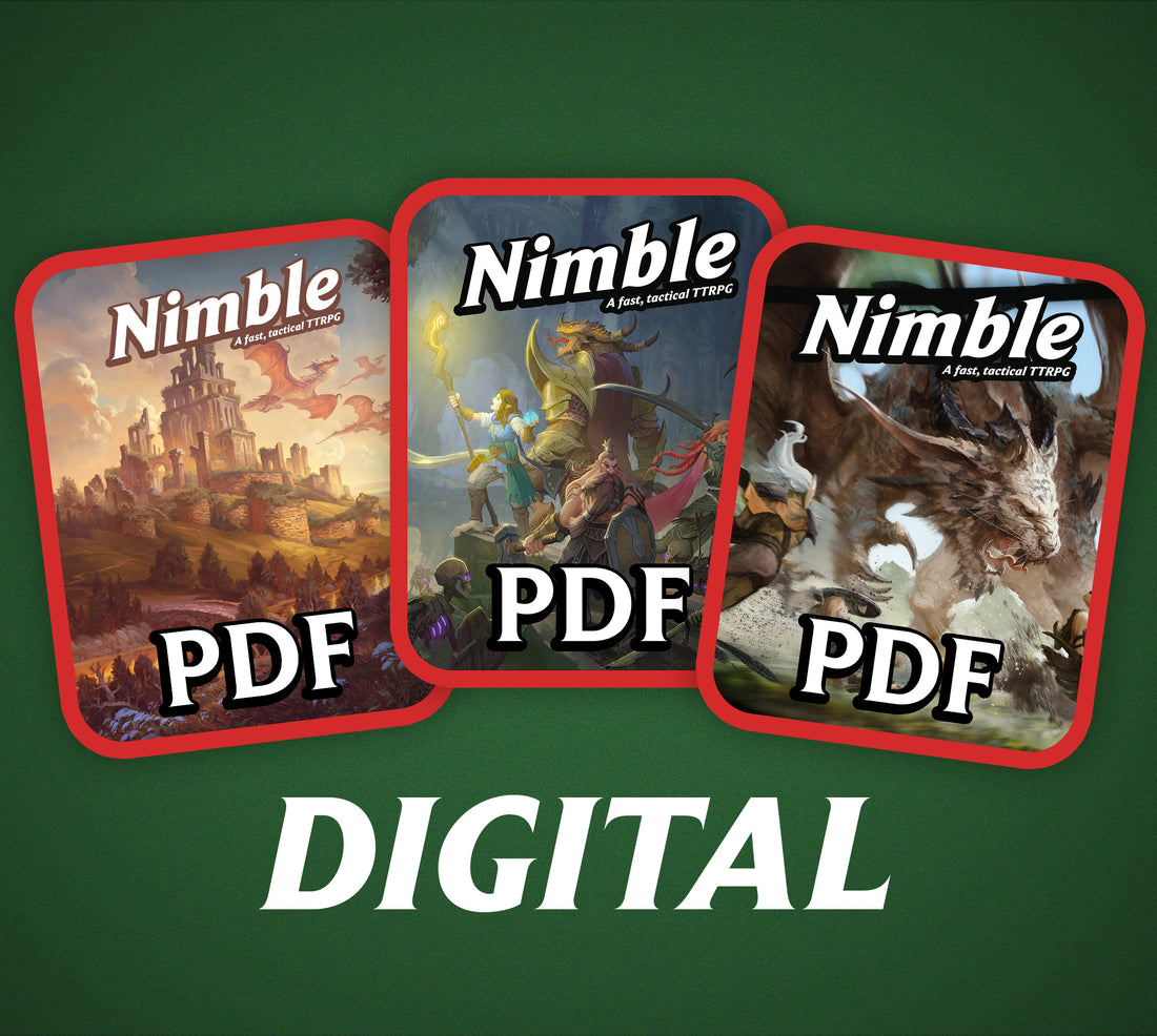 Nimble Box Nimble Digital PDFs – Nimble TTRPG