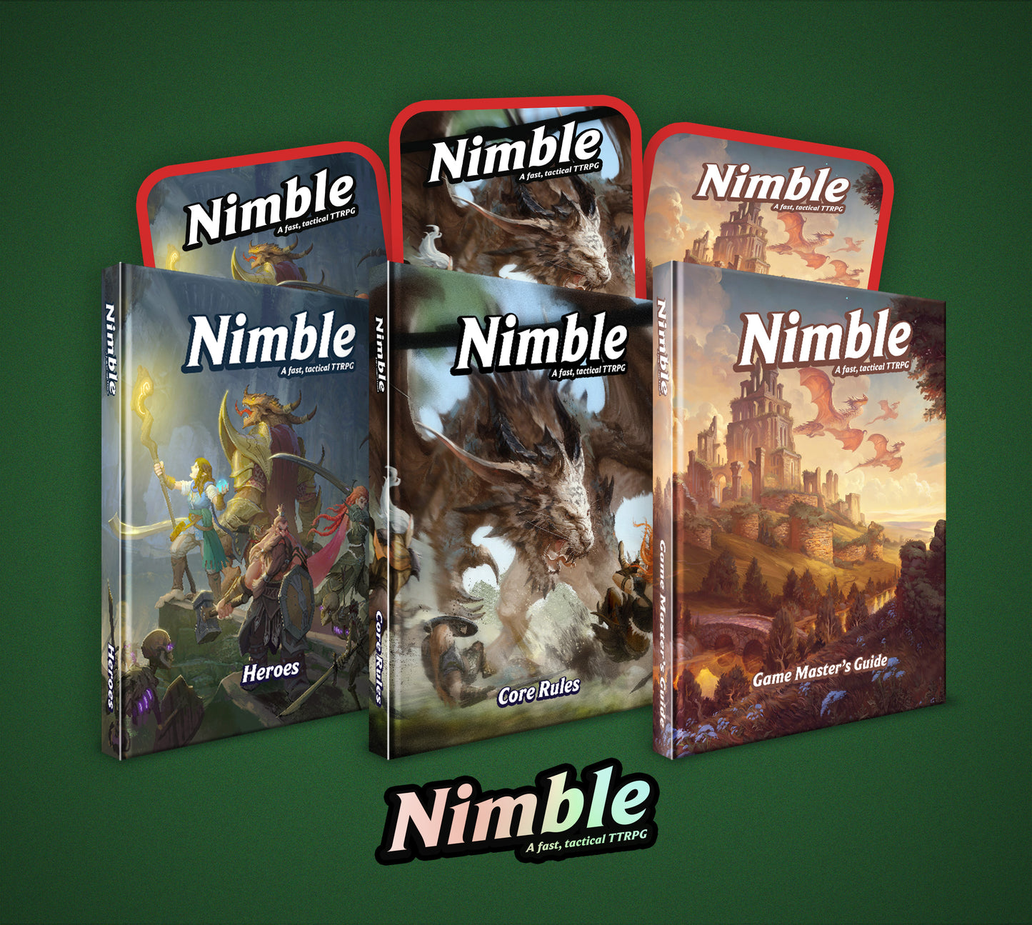 PREORDER – Nimble 2 Hardcover Books